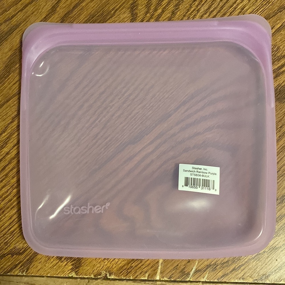 Stasher Reusable Silicone Storage Bag, Food Storage Container